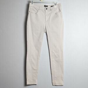 Jones New York Madison Ankle Jeans Size 6 Beige Stretchy